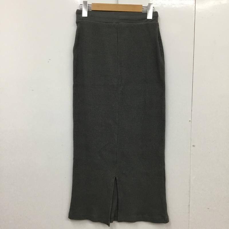 チャオパニックティピー CIAOPANIC TYPY スカート ロングスカート M 無地 灰 / グレー / gray レディース USED 古着 中古 10154941