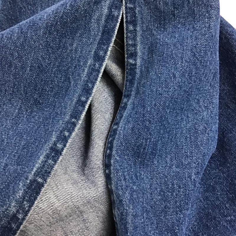 ニコアンド niko and... ワンピース ロングスカート NKJ42901GM デニムジャンパースカート L 無地 青 / ブルー / blue レディース USED 古着 中古 10154944
