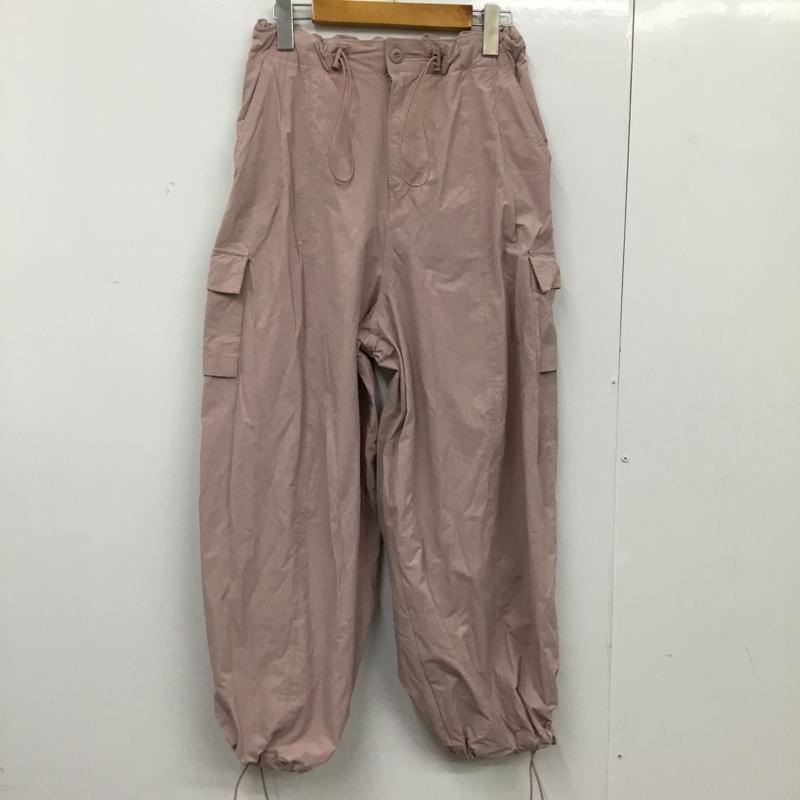 アングリッド Ungrid パンツ ワークパンツ、ペインターパンツ 112310709701 ナイロン混ミリタリールーズパンツ FREE 無地 桃 / ピンク / pink レディース USED 古着 中古 10154945
