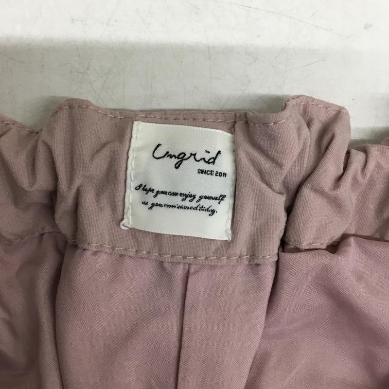 アングリッド Ungrid パンツ ワークパンツ、ペインターパンツ 112310709701 ナイロン混ミリタリールーズパンツ FREE 無地 桃 / ピンク / pink レディース USED 古着 中古 10154945