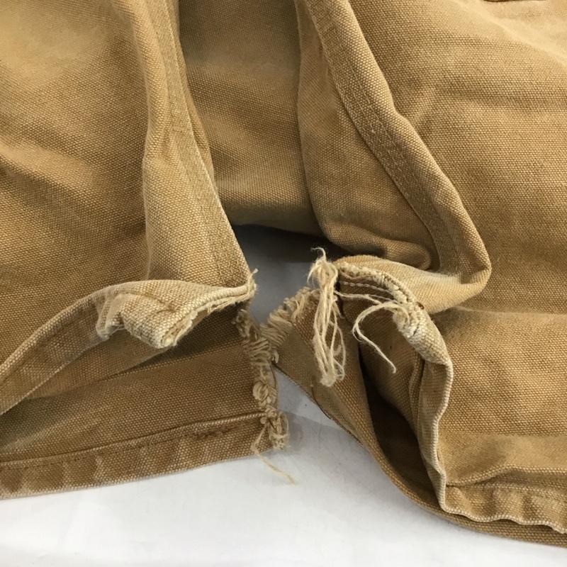 カーハート Carhartt サロペット・オーバーオール サロペット、オーバーオール 30×34 ロゴ、文字 茶 / ブラウン / brown メンズ USED 古着 中古 10154947