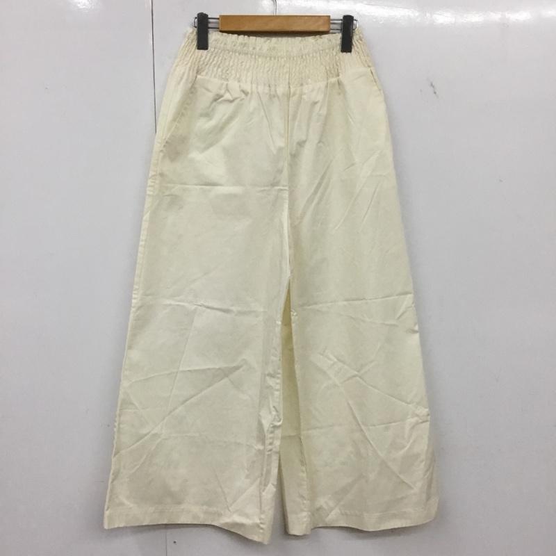 ザラ ZARA パンツ ワークパンツ、ペインターパンツ XS 無地 オフホワイト / オフホワイト / レディース USED 古着 中古 10154948
