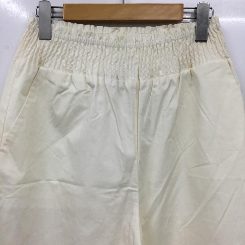 ザラ ZARA パンツ ワークパンツ、ペインターパンツ XS 無地 オフホワイト / オフホワイト / レディース USED 古着 中古 10154948