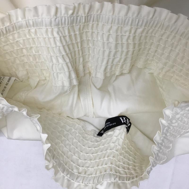 ザラ ZARA パンツ ワークパンツ、ペインターパンツ XS 無地 オフホワイト / オフホワイト / レディース USED 古着 中古 10154948