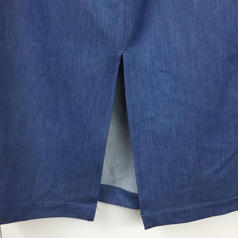 アーバンリサーチ URBAN RESEARCH スカート ロングスカート WH95-25M007 デニム素材のロングスカート FREE 無地 青 / ブルー / blue レディース USED 古着 中古 10154950