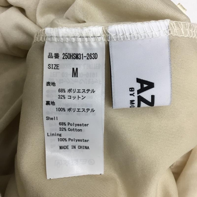 アズールバイマウジー AZUL BY MOUSSY パンツ スラックス 250HSM31-263D レースワイドパンツ M 無地 アイボリー / アイボリー / レディース USED 古着 中古 10154953