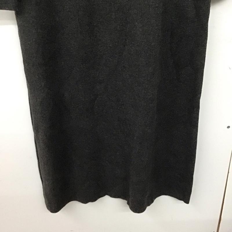 アーバンリサーチドアーズ URBAN RESEARCH DOORS ワンピース ロングスカート DRA7-26E107 スウェットライクニットワンピース FREE 無地 チャコールグレー / チャコールグレー / レディース USED 古着 中古 10154957