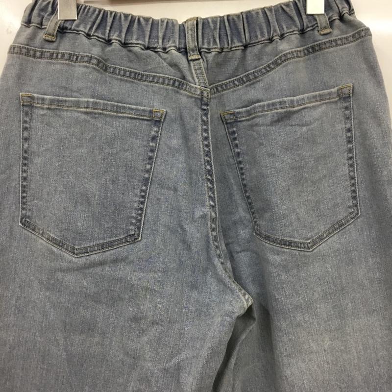 エージェムナイン A GEM/9 パンツ デニム、ジーンズ AG21-C01 FREE 無地 水色 / ライトブルー / レディース USED 古着 中古 10154958