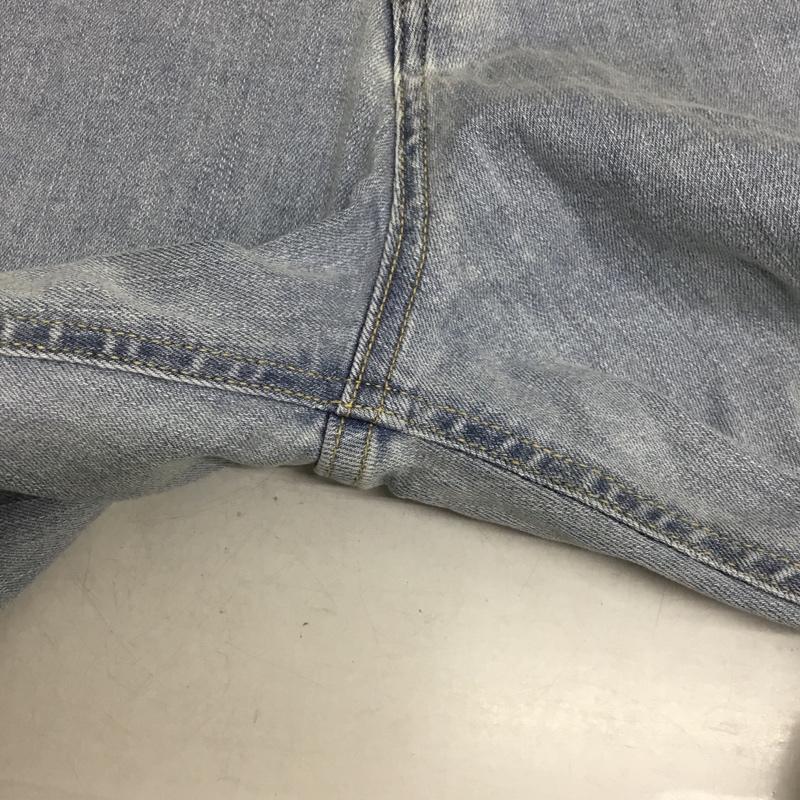 エージェムナイン A GEM/9 パンツ デニム、ジーンズ AG21-C01 FREE 無地 水色 / ライトブルー / レディース USED 古着 中古 10154958