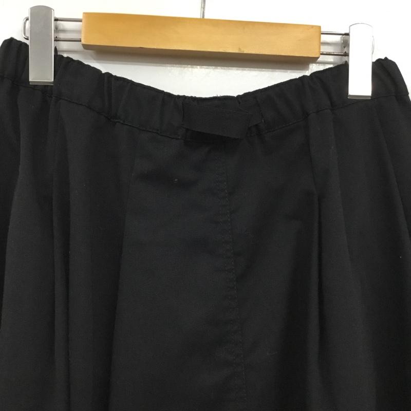 ニコアンド niko and... スカート ロングスカート M 無地 黒 / ブラック / black レディース USED 古着 中古 10154960