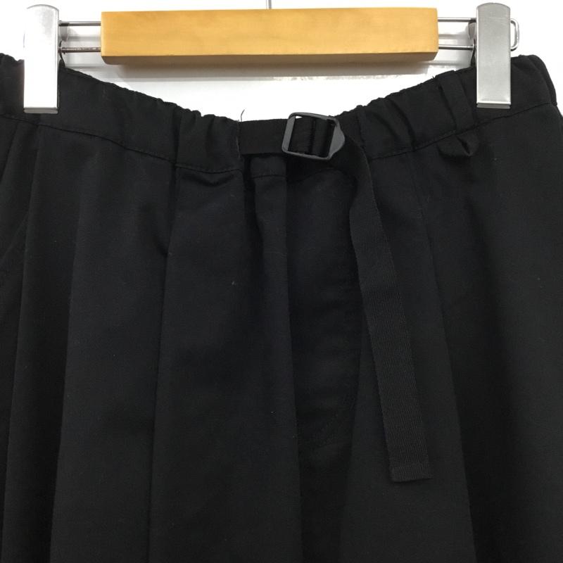 ニコアンド niko and... スカート ロングスカート M 無地 黒 / ブラック / black レディース USED 古着 中古 10154960