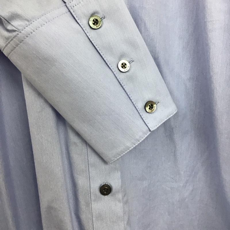 カリテ qualite ワンピース ロングスカート 3246-00-90002 シャツワンピース FREE 無地 水色 / ライトブルー / レディース USED 古着 中古 10154961
