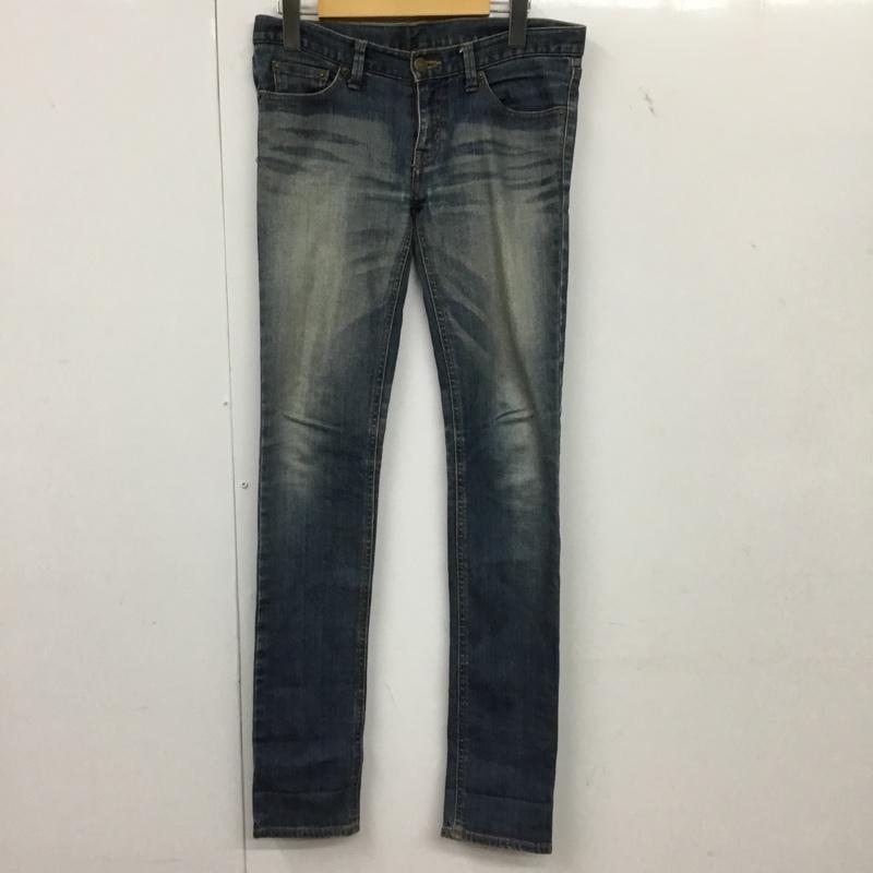 エックスガール X-girl パンツ デニム、ジーンズ 27インチ 無地 インディゴ / インディゴ / Indigo レディース USED 古着 中古 10154969