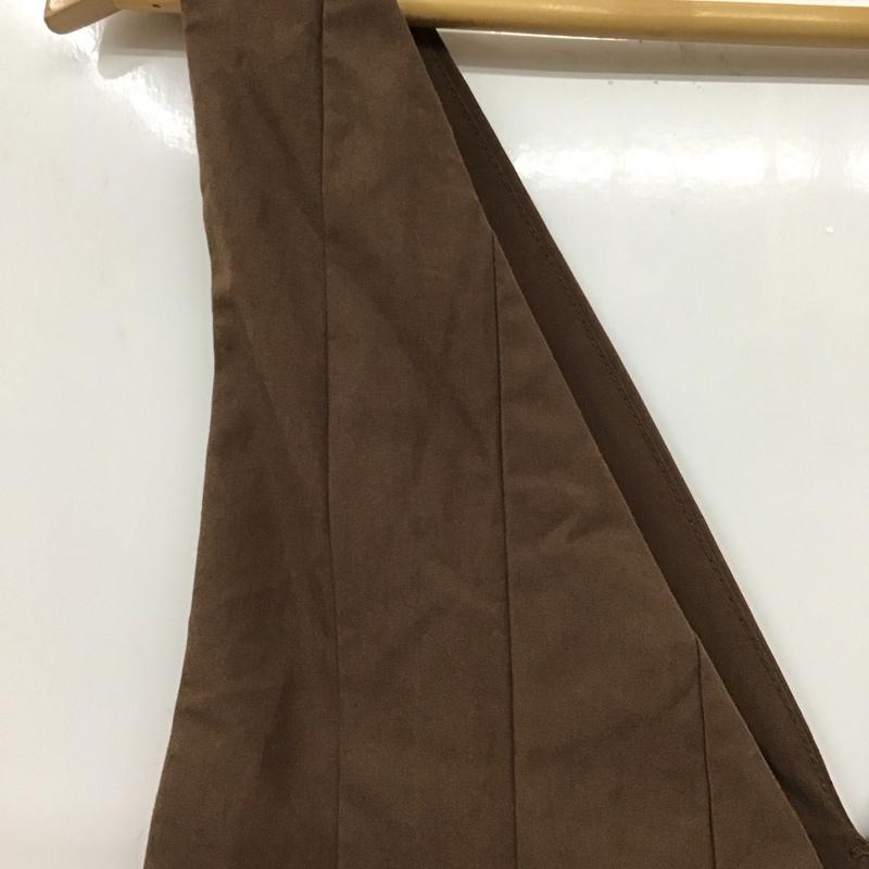 ザラ ZARA サロペット・オーバーオール サロペット、オーバーオール 5854 231 700 オールインワン ノースリーブ XS 無地 茶 / ブラウン / brown レディース USED 古着 中古 10154975