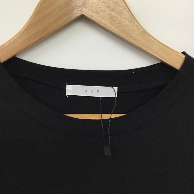 ケービーエフ KBF ワンピース ロングスカート カットソーワンピース 長袖 ONE SIZE 無地 黒 / ブラック / black レディース USED 古着 中古 10154976