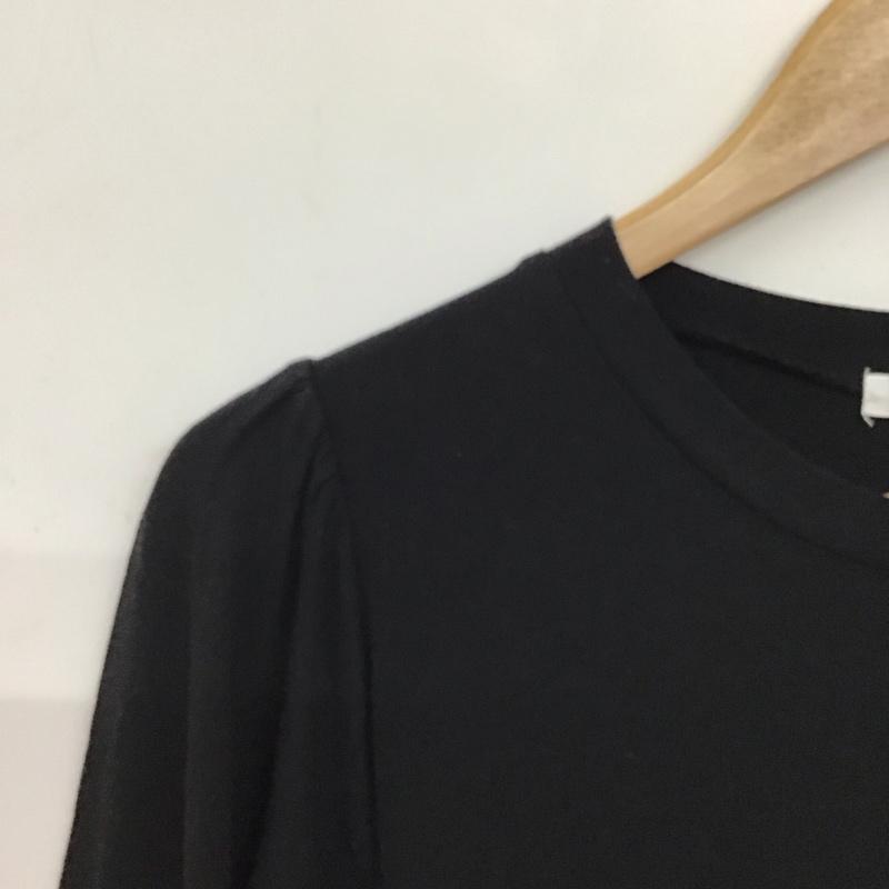 ケービーエフ KBF ワンピース ロングスカート カットソーワンピース 長袖 ONE SIZE 無地 黒 / ブラック / black レディース USED 古着 中古 10154976