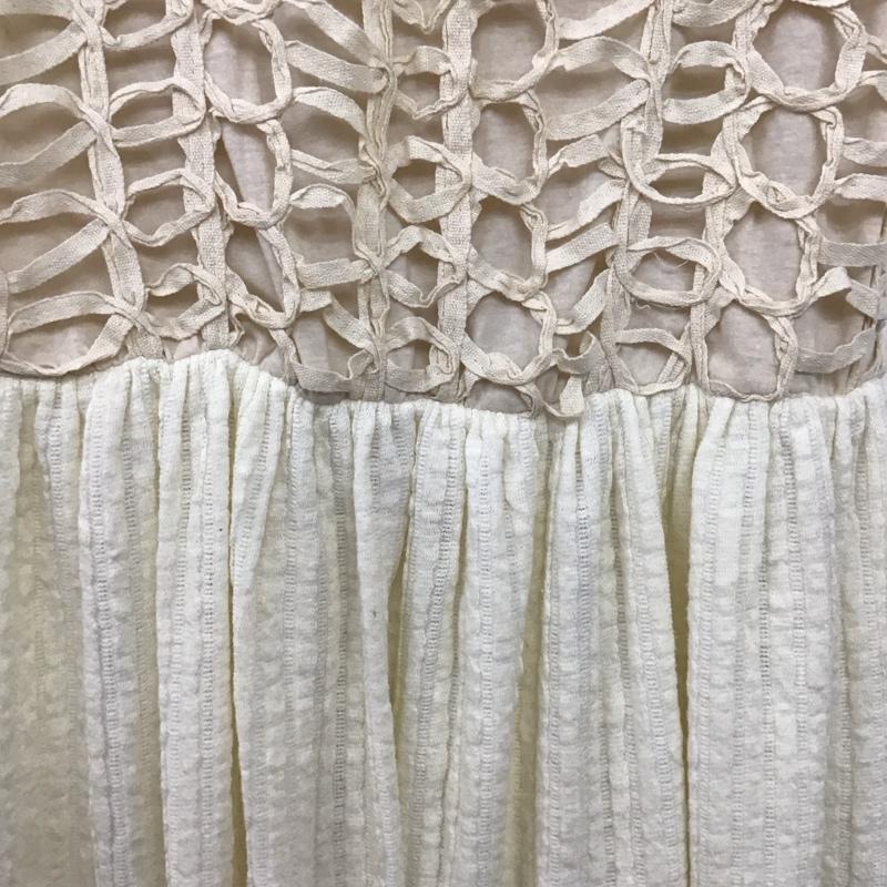 ザラ ZARA ワンピース ロングスカート 2712 312 712 ノースリーブ タグ付き S 無地 ベージュ / ベージュ / beige X アイボリー / アイボリー / レディース USED 古着 中古 10154977