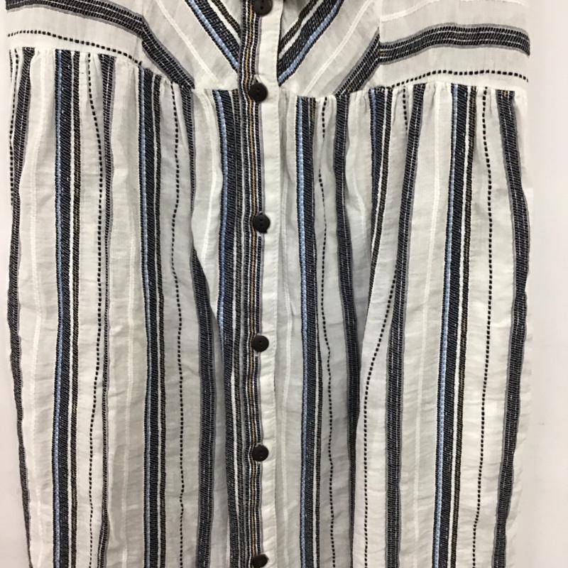 ザラ ZARA ワンピース ロングスカート 1821 022 044 キャミワンピース 前開き タグ付き S ストライプ マルチカラー / マルチカラー / multicolor レディース USED 古着 中古 10154981