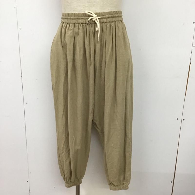 古着 USED セットアップ セットアップ Jih Nunc コットンリネンキーネック7分袖プルオーバーシャツ バルーンパンツ L 無地 ベージュ / ベージュ / beige メンズ USED 古着 中古 10154984
