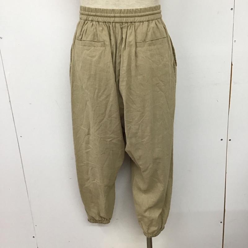 古着 USED セットアップ セットアップ Jih Nunc コットンリネンキーネック7分袖プルオーバーシャツ バルーンパンツ L 無地 ベージュ / ベージュ / beige メンズ USED 古着 中古 10154984