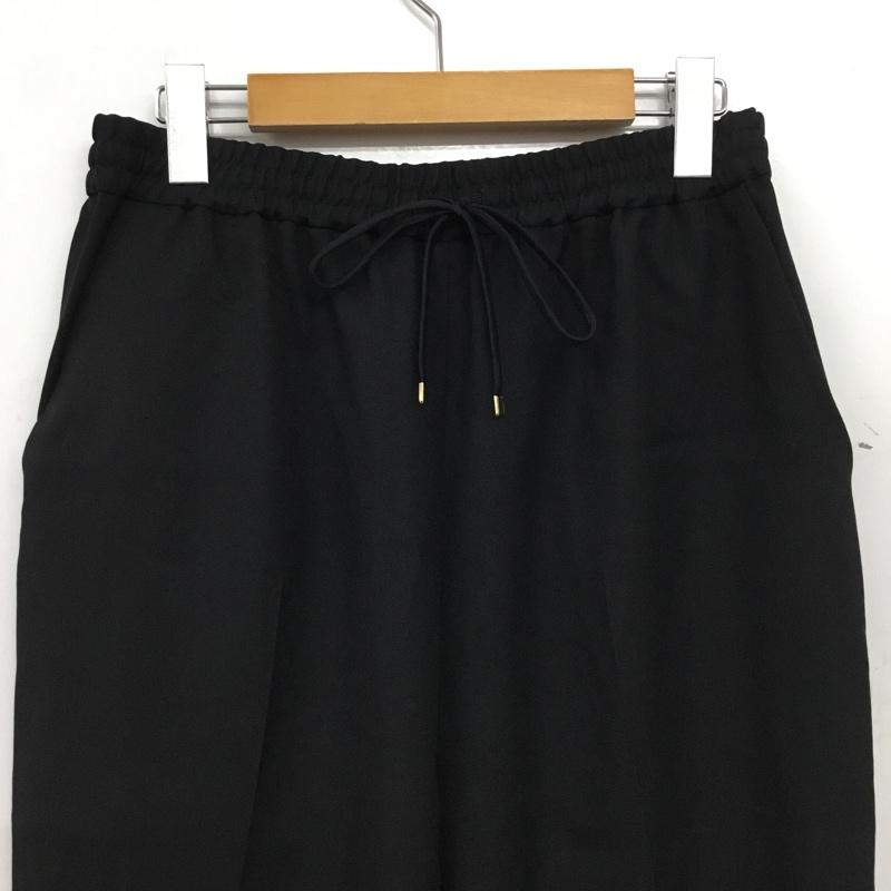 オペークドットクリップ OPAQUE.CLIP パンツ スラックス L 無地 黒 / ブラック / black レディース USED 古着 中古 10154986