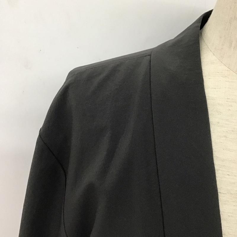 シテラ CITERA セットアップ セットアップ 4504-41401 ノーカラージャケット パンツ XL 無地 ダークグレー / ダークグレー / メンズ USED 古着 中古 10154987