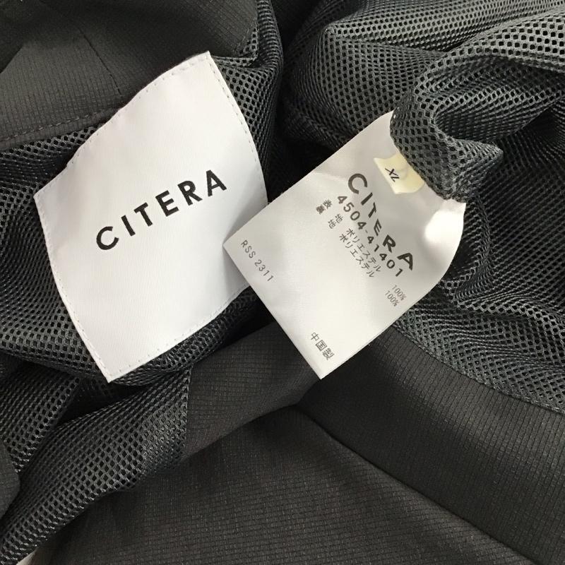 シテラ CITERA セットアップ セットアップ 4504-41401 ノーカラージャケット パンツ XL 無地 ダークグレー / ダークグレー / メンズ USED 古着 中古 10154987