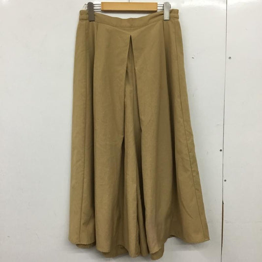 ロペピクニック ROPE  PICNIC パンツ スラックス ワイドパンツ 40 無地 ベージュ / ベージュ / beige レディース USED 古着 中古 10154992