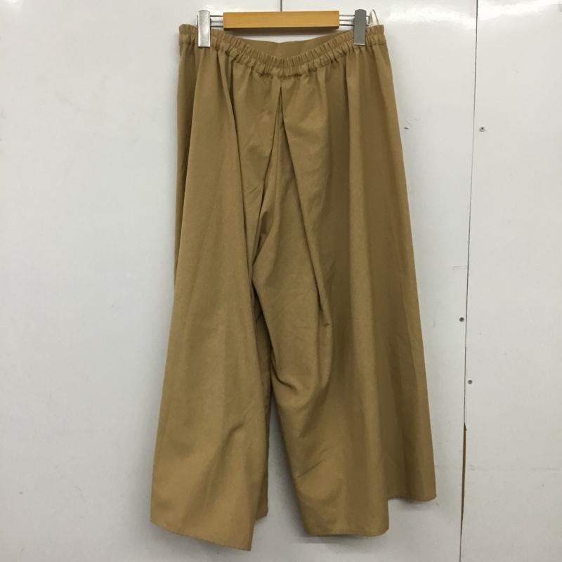 ロペピクニック ROPE  PICNIC パンツ スラックス ワイドパンツ 40 無地 ベージュ / ベージュ / beige レディース USED 古着 中古 10154992
