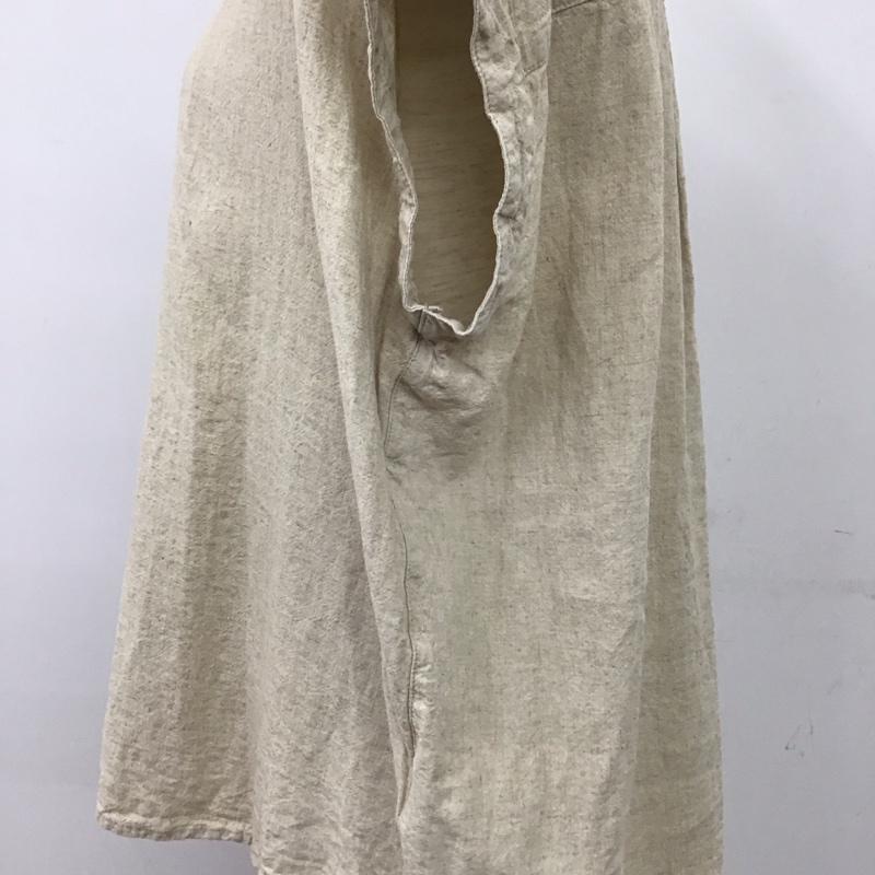 フリークスストア FREAK S STORE セットアップ セットアップ 252-3088 リネンブレンドスキッパーシャツ イージーパンツ FREE 無地 ベージュ / ベージュ / beige レディース USED 古着 中古 10154993