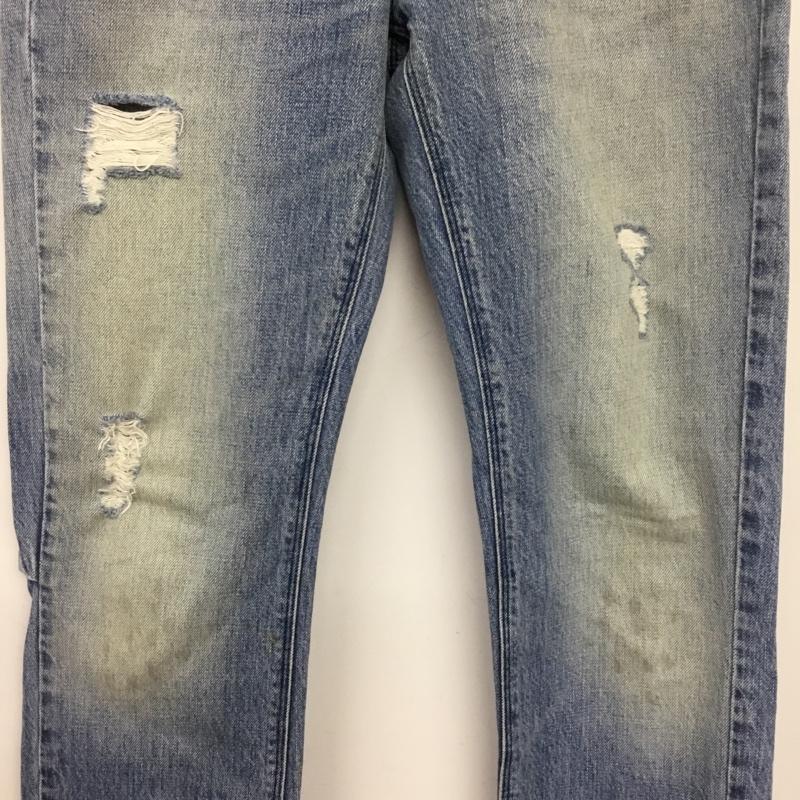 スビ KSUBI パンツ デニム、ジーンズ 109670 26インチ 無地 青 / ブルー / blue レディース USED 古着 中古 10154994