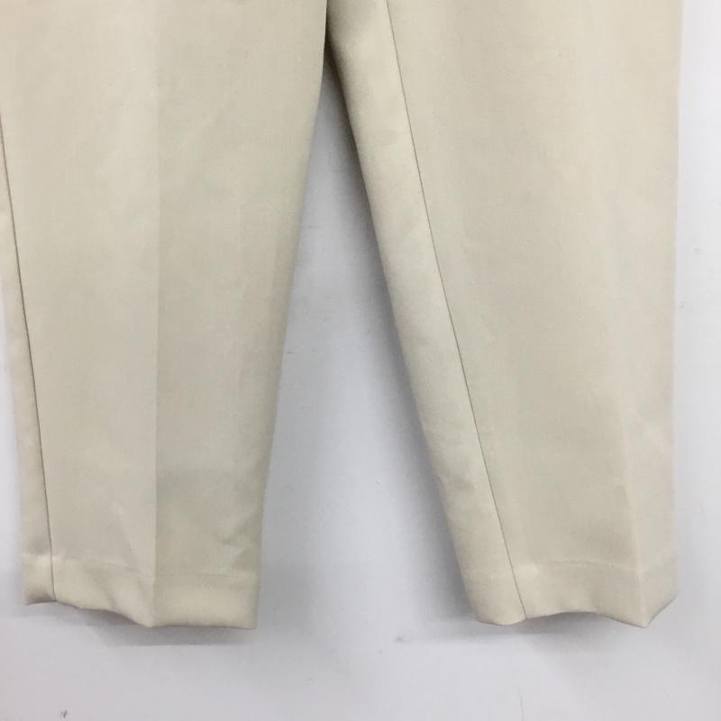 ザラ ZARA パンツ スラックス 7102/162/251 ハイウエストパンツ タグ付 L 無地 オフホワイト / オフホワイト / レディース USED 古着 中古 10154995