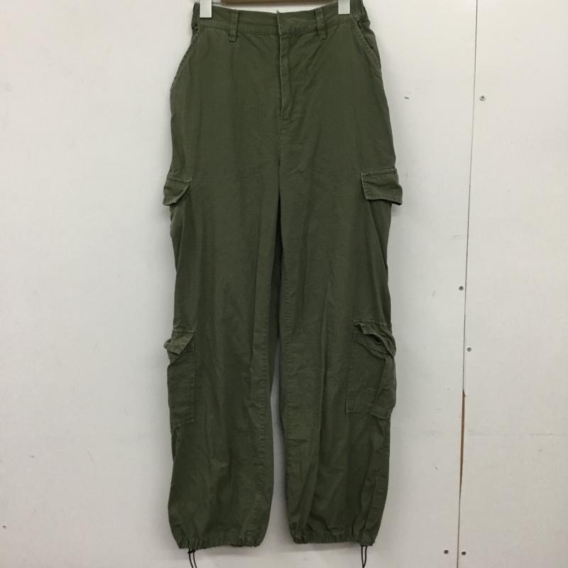 エックスガール X-girl パンツ ワークパンツ、ペインターパンツ 05194604 MILITARY JOGGER PANTS ミリタリージョガーパンツ 1 無地 カーキ / カーキ / khaki レディース USED 古着 中古 10154999