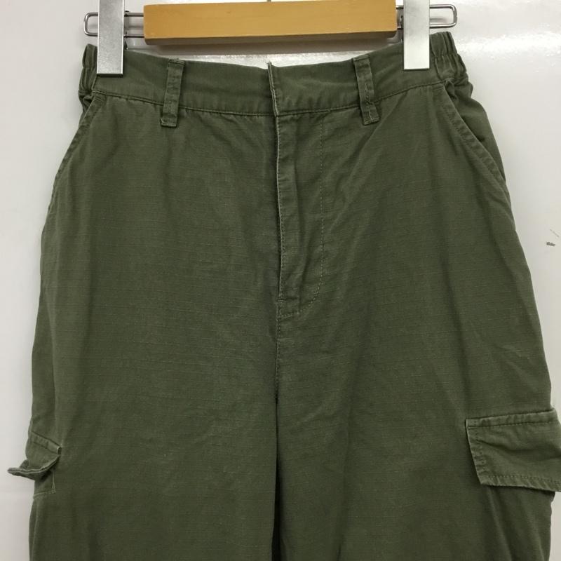 エックスガール X-girl パンツ ワークパンツ、ペインターパンツ 05194604 MILITARY JOGGER PANTS ミリタリージョガーパンツ 1 無地 カーキ / カーキ / khaki レディース USED 古着 中古 10154999