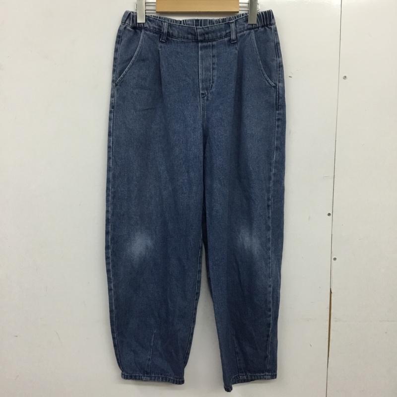スタディオクリップ studio CLIP パンツ デニム、ジーンズ M 無地 水色 / ライトブルー / レディース USED 古着 中古 10155002