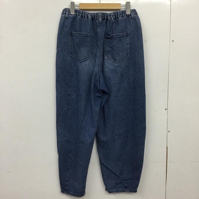 スタディオクリップ studio CLIP パンツ デニム、ジーンズ M 無地 水色 / ライトブルー / レディース USED 古着 中古 10155002