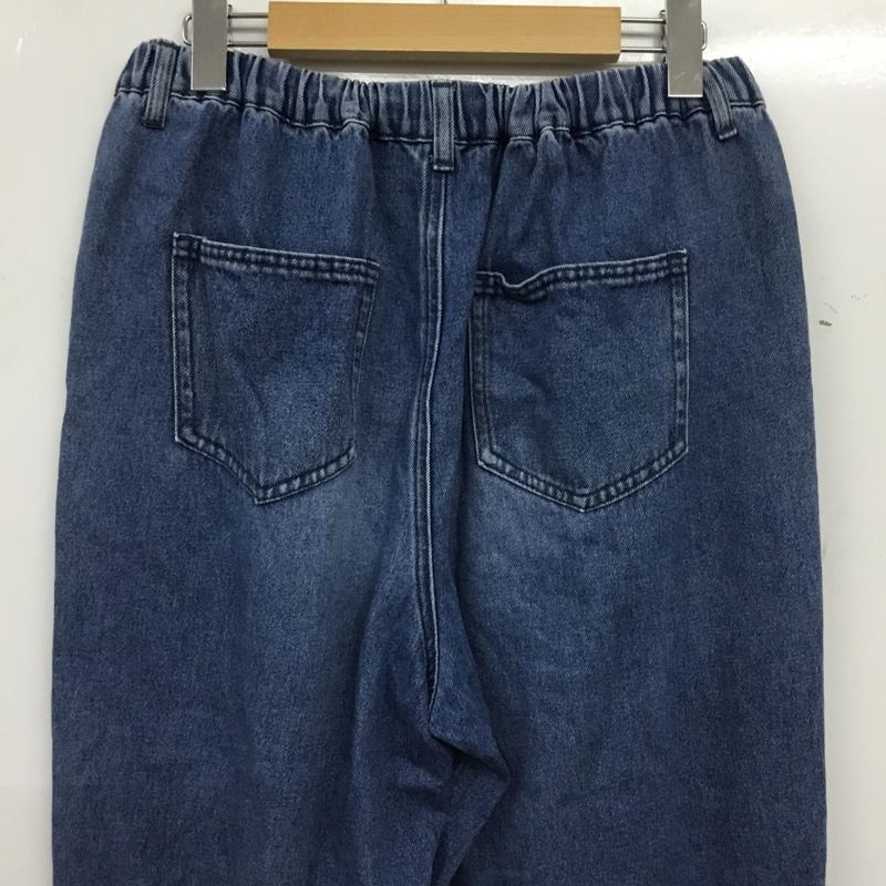 スタディオクリップ studio CLIP パンツ デニム、ジーンズ M 無地 水色 / ライトブルー / レディース USED 古着 中古 10155002
