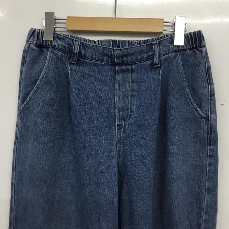 スタディオクリップ studio CLIP パンツ デニム、ジーンズ M 無地 水色 / ライトブルー / レディース USED 古着 中古 10155002