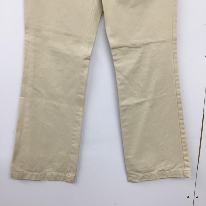 ラルフローレン RALPHLAUREN パンツ スラックス 無地 アイボリー / アイボリー / レディース USED 古着 中古 10155004