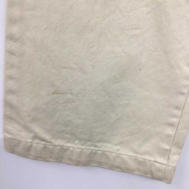 ラルフローレン RALPHLAUREN パンツ スラックス 無地 アイボリー / アイボリー / レディース USED 古着 中古 10155004