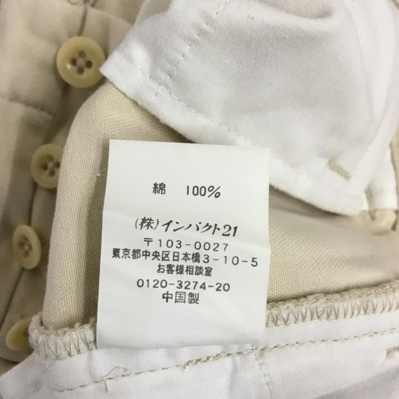 ラルフローレン RALPHLAUREN パンツ スラックス 無地 アイボリー / アイボリー / レディース USED 古着 中古 10155004