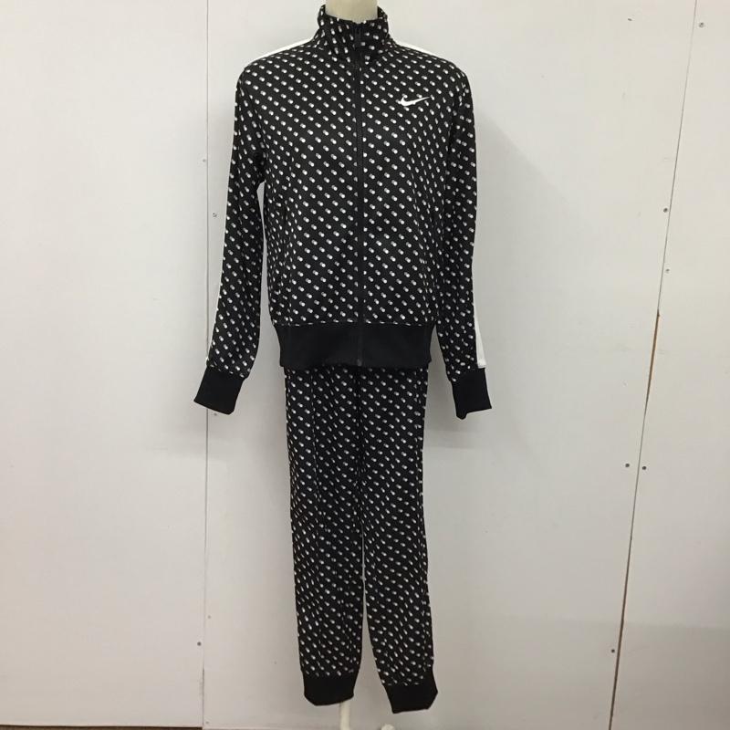 ナイキ NIKE ウェア ウェア 725762-010 スポーツウェア ジャージ パンツ セットアップ L ドット 黒 / ブラック / black レディース USED 古着 中古 10155006
