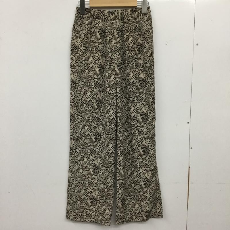 フリークスストア FREAK S STORE パンツ スラックス FREE 総柄 X ヒョウ柄・レオパード柄 マルチカラー / マルチカラー / multicolor レディース USED 古着 中古 10155009