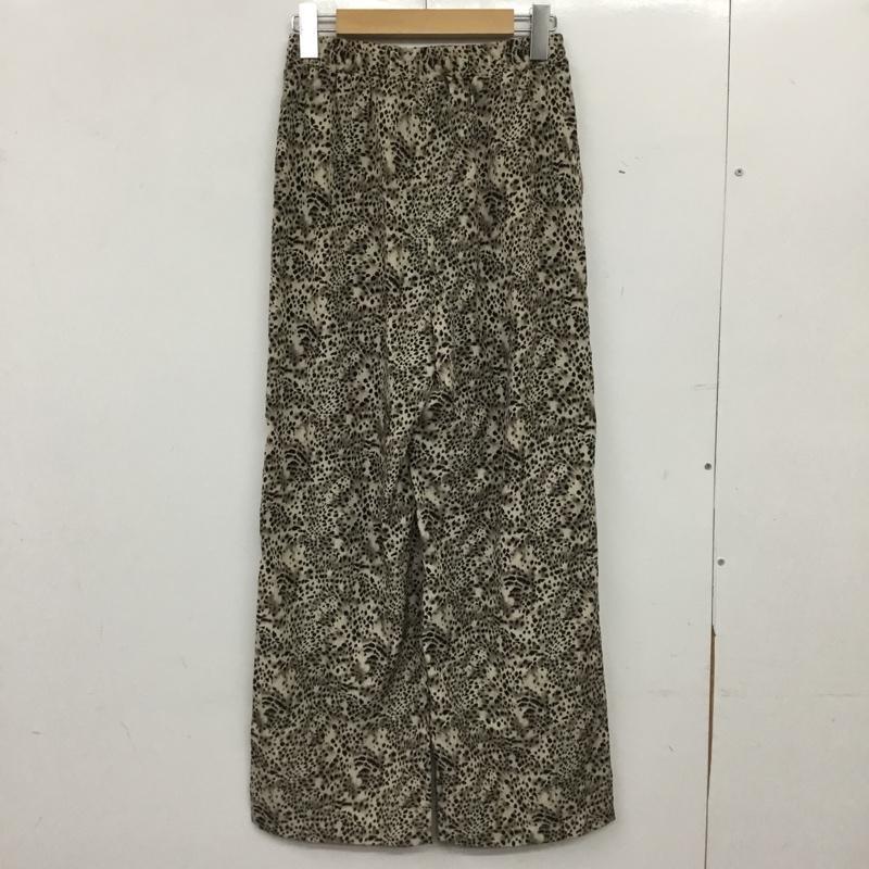 フリークスストア FREAK S STORE パンツ スラックス FREE 総柄 X ヒョウ柄・レオパード柄 マルチカラー / マルチカラー / multicolor レディース USED 古着 中古 10155009
