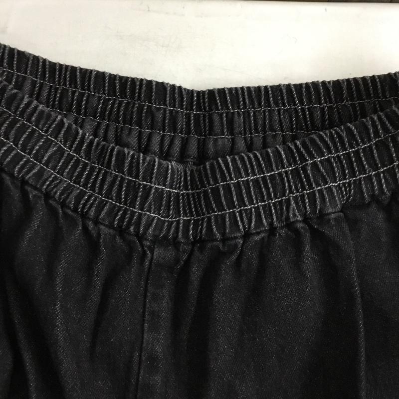 スタディオクリップ studio CLIP パンツ デニム、ジーンズ L 無地 黒 / ブラック / black レディース USED 古着 中古 10155011