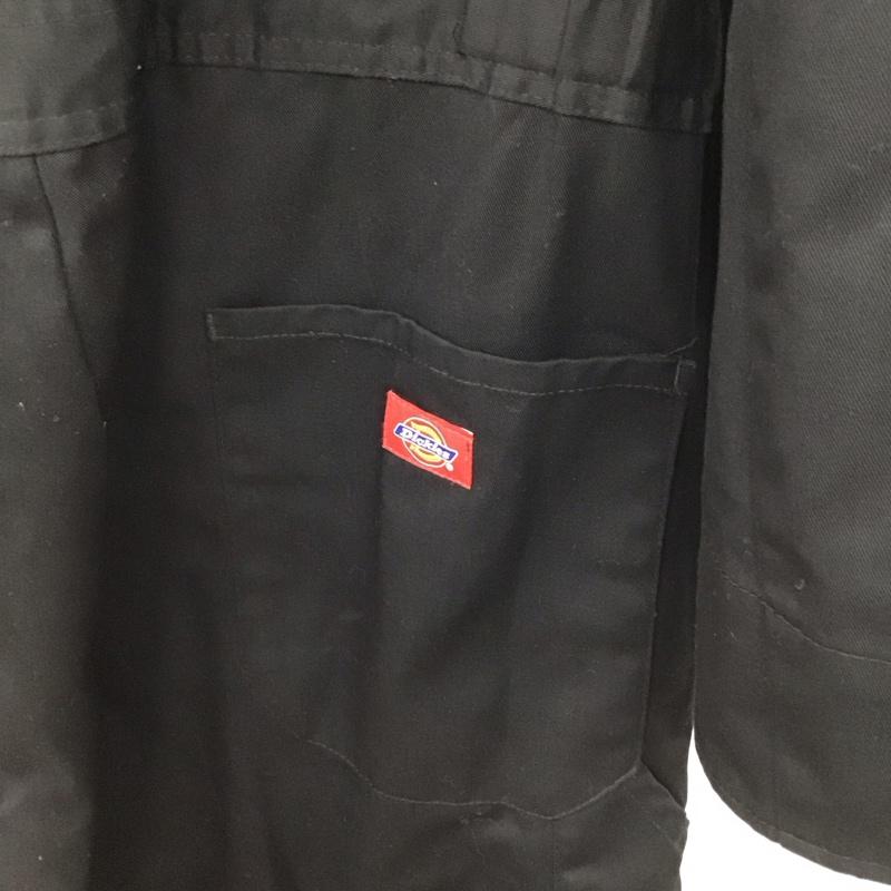 ディッキーズ Dickies ワンピース・ドレス・オールインワン ワンピース・ドレス・オールインワン オールインワン 長袖 ロゴ、文字 黒 / ブラック / black メンズ USED 古着 中古 10155017