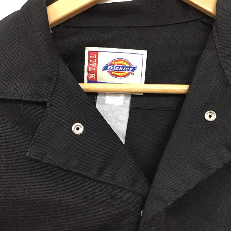 ディッキーズ Dickies ワンピース・ドレス・オールインワン ワンピース・ドレス・オールインワン オールインワン 長袖 ロゴ、文字 黒 / ブラック / black メンズ USED 古着 中古 10155017