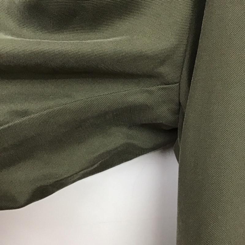 ザラ ZARA コート コート一般 5071 823 505 ロングコート 薄手コート XS 無地 カーキ / カーキ / khaki レディース USED 古着 中古 10155018