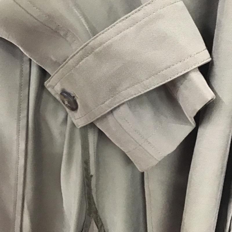 ザラ ZARA コート コート一般 5071 823 505 ロングコート 薄手コート XS 無地 カーキ / カーキ / khaki レディース USED 古着 中古 10155018