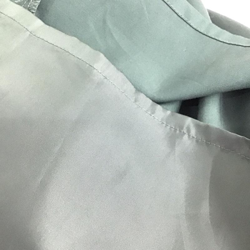 ナチュラルビューティーベーシック NATURAL BEAUTY BASIC ワンピース ロングスカート 017-7240735 フレンチスリーブ S 無地 緑 / グリーン / green レディース USED 古着 中古 10155019